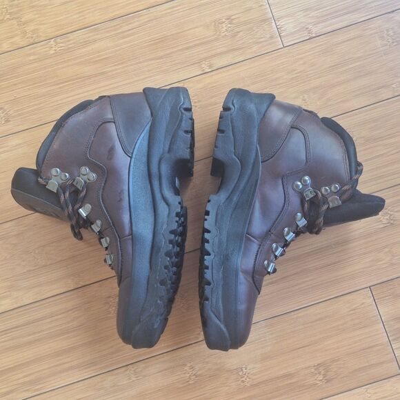 Timberland ACT Performance Leather Hiking Trail Boots Mocha Brown 96623 Women 9 - Picture 6 of 16